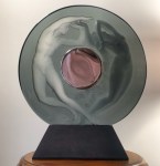 Pendule  « Le Jour et la Nuit » grise