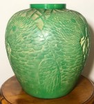 Vase « Alicante » jade