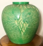Vase « Alicante » jade