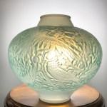 Vase « Aras » opalescent